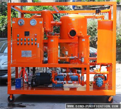Chine Double machine de déshydratation d'huile d'isolation de litres de la machine 6000 d'épurateur d'huile de vide d'étape/heure à vendre