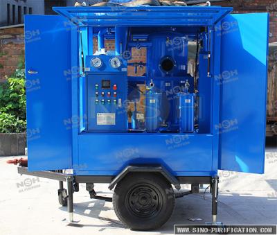 China Weather Proof Cover Transformer Oil Dehydration Machine For Substation Transportation for sale