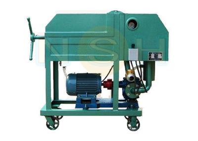 China Industrial Plate / Frame Portable Oil Purifier For Oil Cleaning Flow Rate 1800 L/H Easy Operation for sale