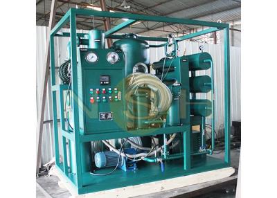 China Vacuum Transformer Oil Regeneration Plant , 3000Liters / Hour Transformer Oil Filtration Machine for sale