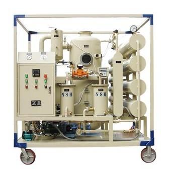 China Stainless Steel Transformer Oil Purifier Oil Filtration Plant With Digital Temperature Controller for sale