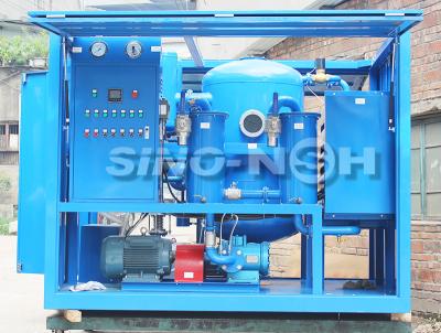 China China Sino-NSH VFD series Two-Stage High Efficiency Vacuum Transformer Oil Filtration Plant, two-stage vacuum pump for sale