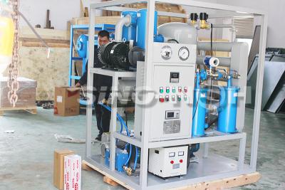 Chine Nouvelle filtration d'huile de transformateur et machine de remplissage, traitement électrique d'huile d'isolation, unité portative de filtre à huile à vendre