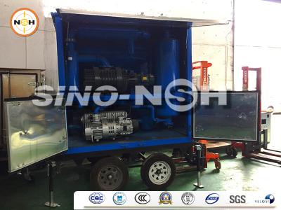 China Wasserdichte Transformator-Öl-Filtrations-Maschinen-Vakuumöl-Reinigungsanlage für Isolieröle zu verkaufen