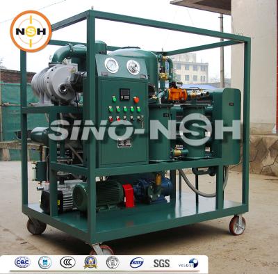 Chine Séchage sous vide d'huiles de transformateur, machine utilisée de purification d'huile de transformateur, installation de filtration d'huile de transformateur à vendre