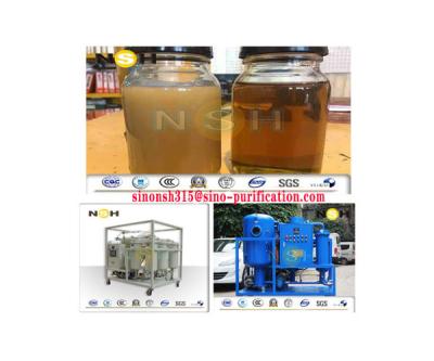 China Oil Purification Machine oil filtration plant Turbine Oil Purifier for sale