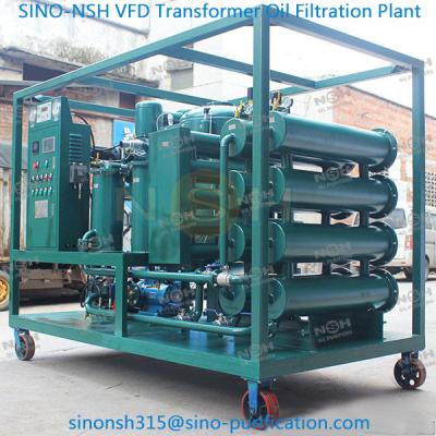 China Transformer Oil Filtration Insulation Oil Purification Oil Regeneration Plant for sale