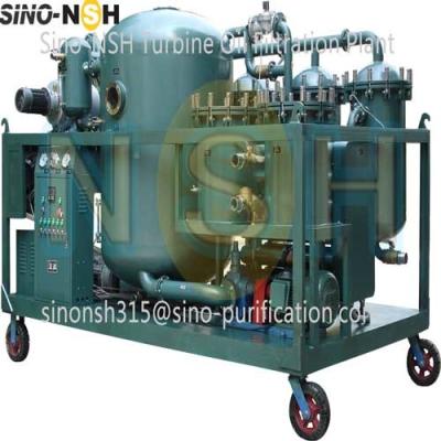 Chine Détérioration de machine de filtration d'huile de turbine émulsionnée par liquide réfrigérant à vendre