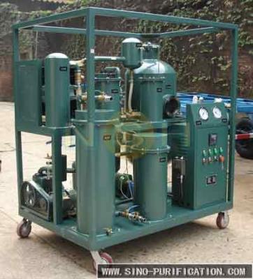 China Dehydration Lubricating Oil Purification Plant Sino-NSH Vacuum Degassing for sale