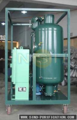 China LV-P Vacuum Dehydration Lubrication Oil Purifier 600L/H 15kw Heating for sale