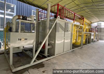 China 2T/D Industrial Distillation Waste Oil Purifier Degassing for sale