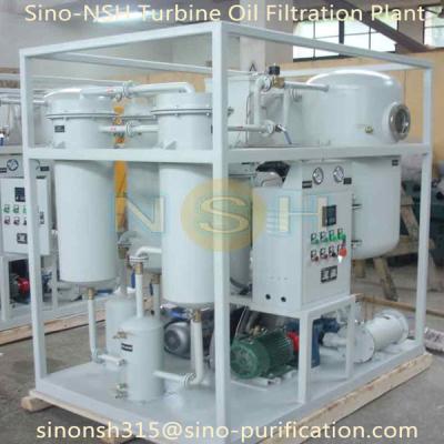 China Remvove Gas Impurities Turbine Oil Purification Machine  Turbine Oil Purifier Plant for sale