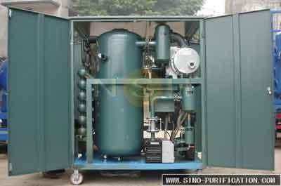 China Large Capacity 29kW 1800L/H Double-Stage Vacuum Insulation Oil Purifier for sale