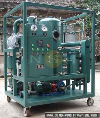 China 3000L/H High Capacity 36kW Double-Stage Vacuum Insulation Oil Purifier for sale