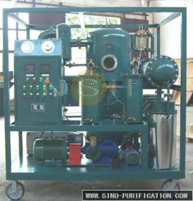 China 18000 / Transformador eficiente del vacío de la máquina de la purificación de aceite del aislamiento de H en venta