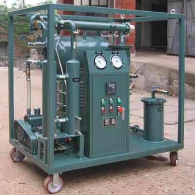 China Power Plant Used Multifunctional Degassing Vacuum Transformer Oil Purifier for sale