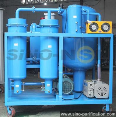China With Oil Tester 34kw Explosion-Proof Degassing Vacuum Turbine Oil Purifier for sale