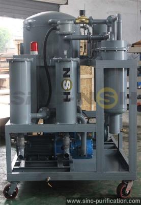 China With Digital Flow Meter 18kw Dehydration Degassing Vacuum Turbine Oil Purifier for sale