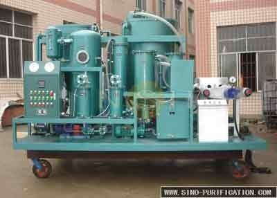 China Stainless Steel Lubricating Oil Purifier 12000L/H For Oil Sludge for sale