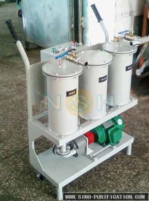 China Dehydration Degassing oil filter recycling machine 0.75kw for sale