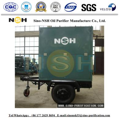 China 380v Vacuum Transformer Oil Purifier 1800L / H Mobile Oil Filtration Unit for sale