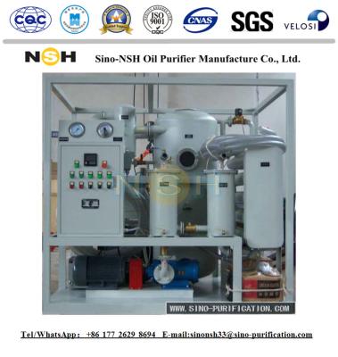 China Vacuum Transformer Dehydrator Oil Purification System 6000 L/H Mobile Oil filter for sale