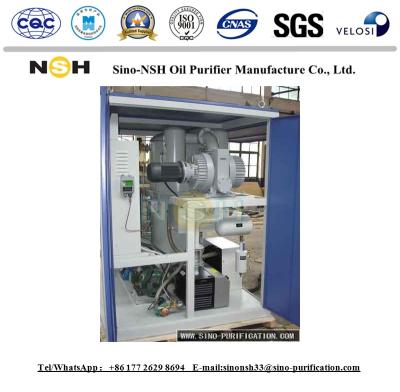 China sistema del purificador de la máquina 100KW de la filtración del aceite del transformador 9000l/H en venta