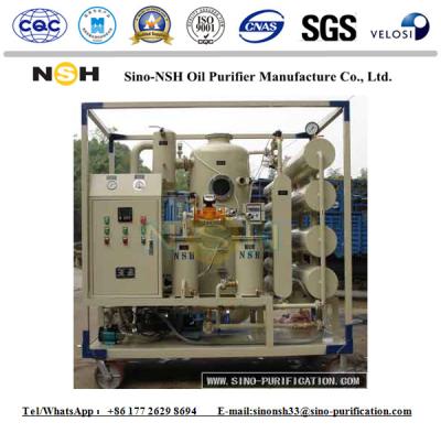 中国 二重段階1200のL/Hの変圧器オイルの再生機械真空ろ過装置 販売のため