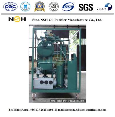 China Vacuum Pufiler 600L / H Transformer Oil Filtration Machine Single Stage Filter Plant for sale