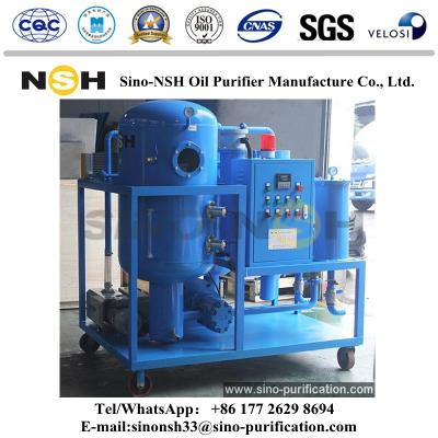 China Des Vakuum9000l/h Filtrations-System-Maschine Turbinen-Öl-Reinigungsapparat-78KW zu verkaufen