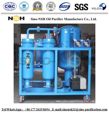 China 6000L / H Turbine Oil Purifier Machine 53KW Lubrication System for sale