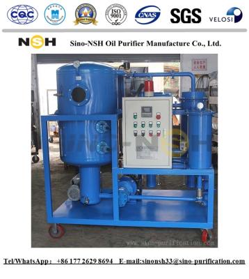 China 12000L / H Turbine Oil Purifier 53 KW Hydraulic Oil Recycling Machine for sale