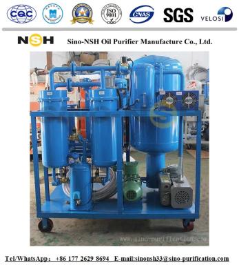 China 6000L / H Turbine Oil Purification Machine 50HZ Electric Oil Water Separator for sale