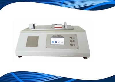 China ASTM D1894 ISO8295 Computerized Coefficient Of Friction Tester For Plastic Film for sale