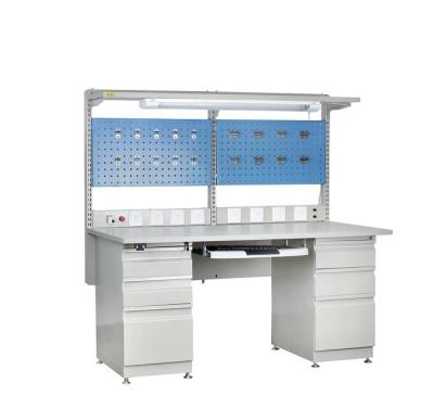 China Adjustable Customized ESD Work Table Anti Static Lab Workbench for sale
