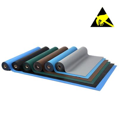 China Industrial Use Antistatic ESD Floor Mat Cleanroom Rubber Mat for sale