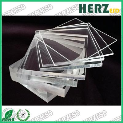 China Acrylic Sheet ESD PMMA Clear Cast Acrylic Sheet 1220x2440mm for sale