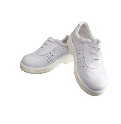 China Antistatic Safety Shoes PU Leather Anti-slip Cleanroom Shoes en venta