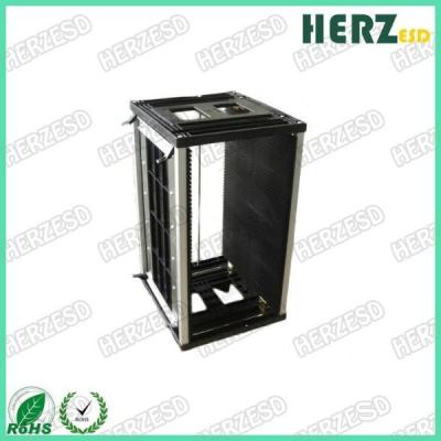 China Stable Robust Frame Adjustable Magazine Rack , ESD PCB Racks Conductive Materials Walls for sale