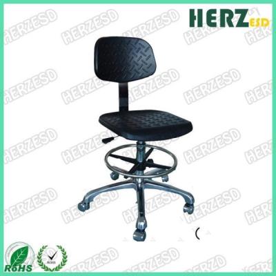 China 360 Degree Swivel ESD Office Chair , 630 * 830mm Height Adjustable Lab Chair for sale