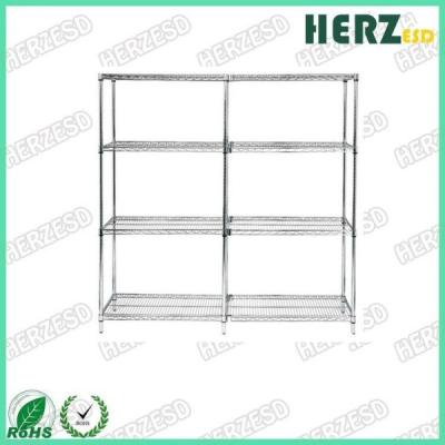 China 8 Grid ESD Storage Shelves Width 350-750mm For Hospital / Lab / Electronic Workshop for sale