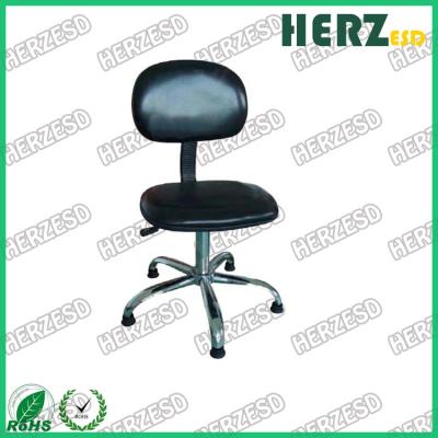 China Comfortable And Cost-effective ESD PU Leather Antistatic Height Adjustable Chair for sale