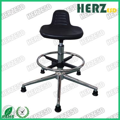China Special Back Shape Clean Room Lab Stools Chemicals Resistant Customized Color for sale