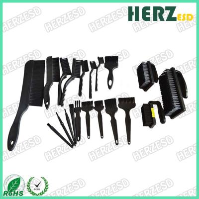 China Black Color Anti Static Cleaning Brush , ESD Safe Brush Various Style Available for sale