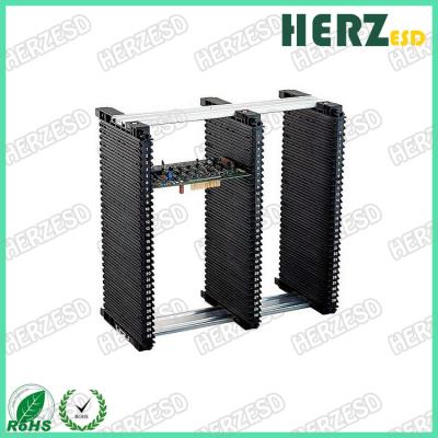 China Conductive Circuit Board Rack , Adjustable Magazine Rack Surface Resistance 104-109Ω for sale