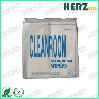 China 1009S 1009D Clean Room Wipes / Lint Free Microfiber Cloth Weight 120g-180g for sale