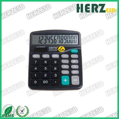 China Weight 170 G ESD Office Supplies Calculator With 12 Digits / Power Large Screen for sale