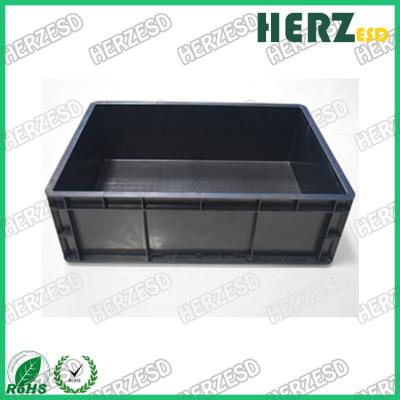 China Durable Industry ESD Corrugated Bins , ESD Safe Boxes RoHS Certification for sale