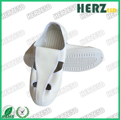 China ESD 4 Eye Shoes Size 35-46 ESD Safety Shoes Surface Resistance 10e6-10e9 Ohm for sale