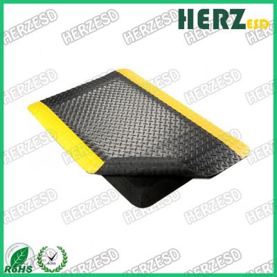 China Anti Slip ESD Rubber Mat / Clean Room Anti Fatigue Mats Thickness 18-22mm for sale